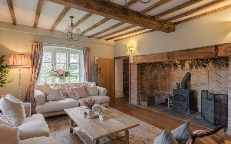 Park Farmhouse - sitting room